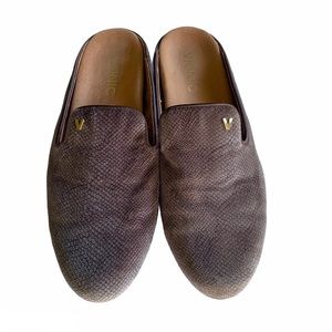 VIONIC Carnegie Holiday loafer Mule Velvet Size 6